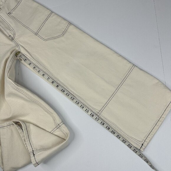 Everlane Women’s‎ NWT ECRU The Gardner Jean Wide-Leg Denim Pant W23-24.25/L24.75 - Picture 12 of 14